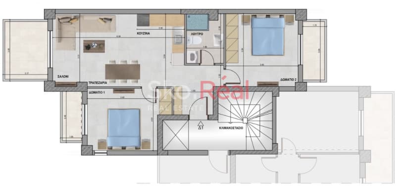 Apartment in Center, Thermi — Photo 3 of 25