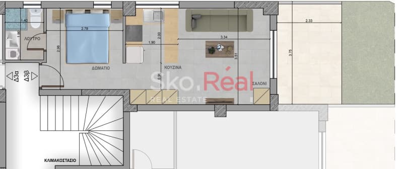 Apartment in Center, Thermi — Photo 10 of 25