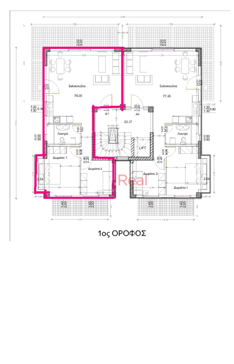 Apartment in Center, Thermi — Photo 3 of 8