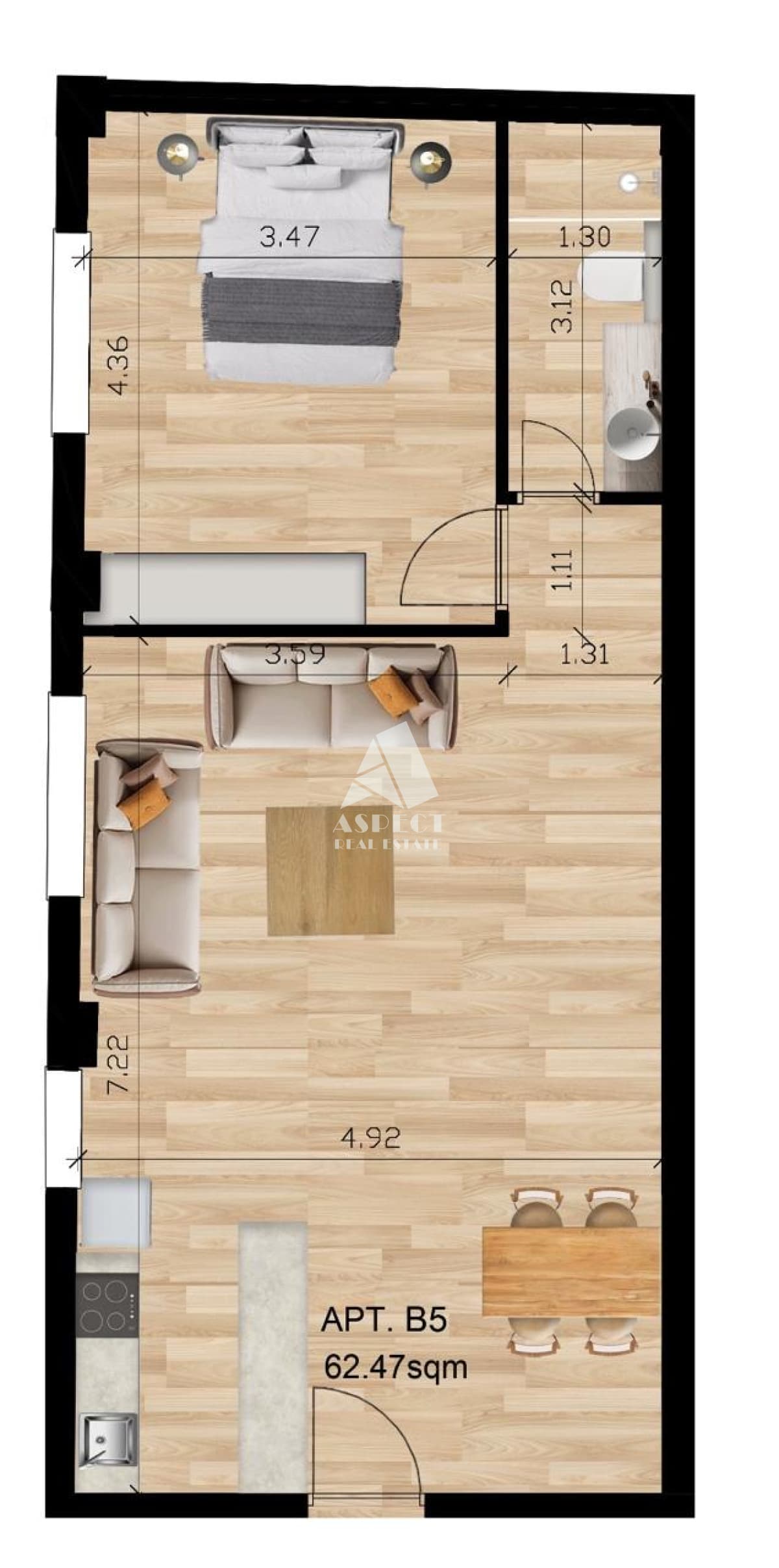 Apartment in Diilistiria, Piraeus — Photo 4 of 5
