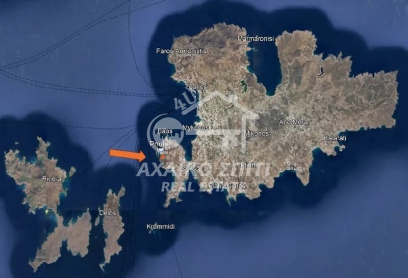 Οικόπεδο στην Κάστρο, Μύκονος — Φωτογραφία 3 από 7
