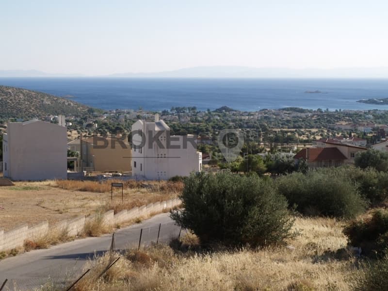 Οικόπεδο στην Λόφος Ξελαφτάκι, Καλύβια Θορικού — Φωτογραφία 9 από 9