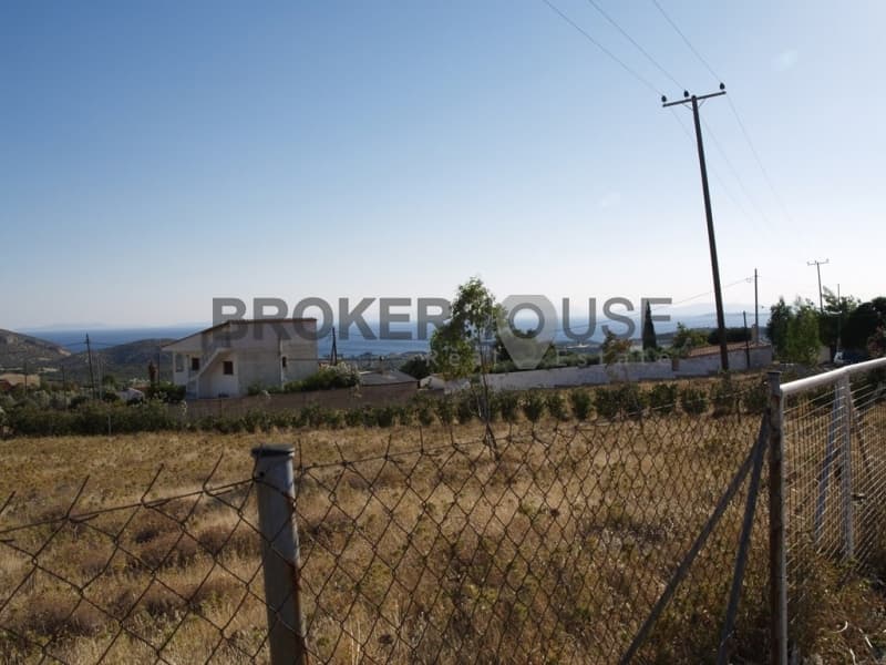 Οικόπεδο στην Λόφος Ξελαφτάκι, Καλύβια Θορικού — Φωτογραφία 3 από 9