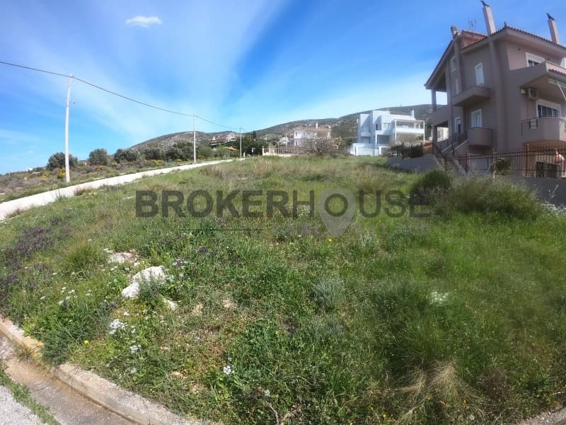 Building Plot in Galazia akti, Kalivia Thorikou — Photo 1 of 5