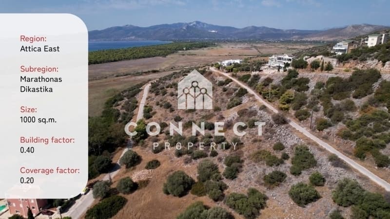 Οικόπεδο στην Άγιος Παντελεήμονας, Νέα Μάκρη — Φωτογραφία 1 από 8