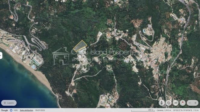 Οικόπεδο στην Παρέλι, Κέρκυρα — Φωτογραφία 10 από 11