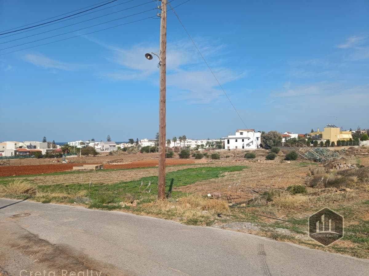Building Plot in Gournes, Gouves — Photo 1 of 4