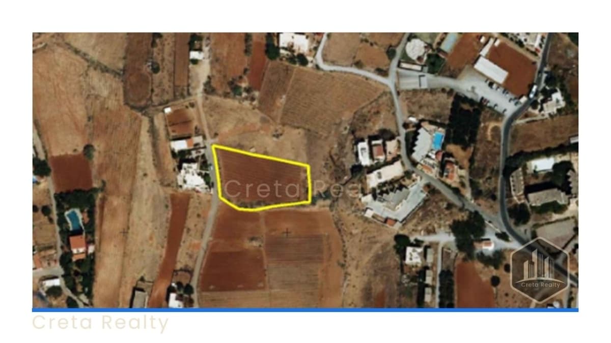 Building Plot in Gournes, Gouves — Photo 3 of 4