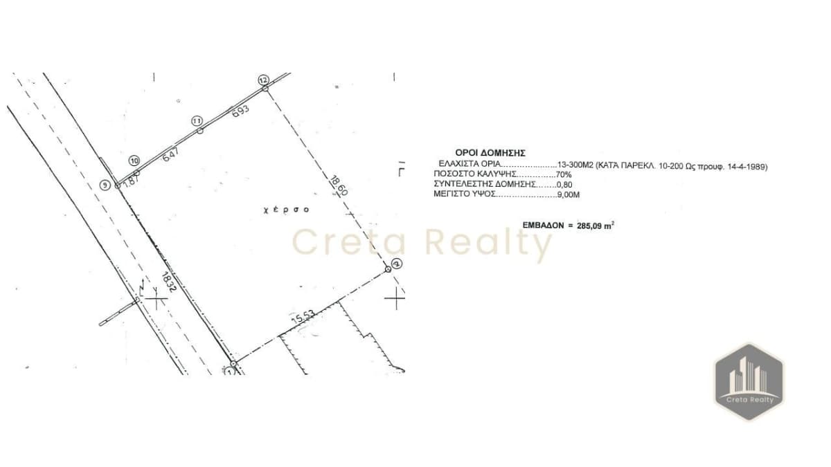 Building Plot in Ethia, Heraclion Cretes — Photo 4 of 4
