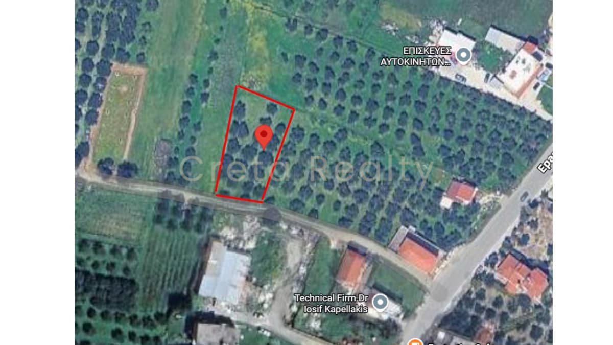 Building Plot in Neo Venerato, Tetrachori — Photo 2 of 2