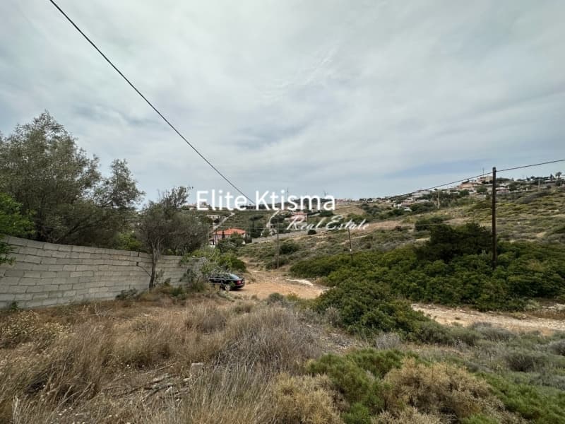 Αγροτεμάχιο στην Μικρολίμανο, Λαύριο — Φωτογραφία 3 από 5