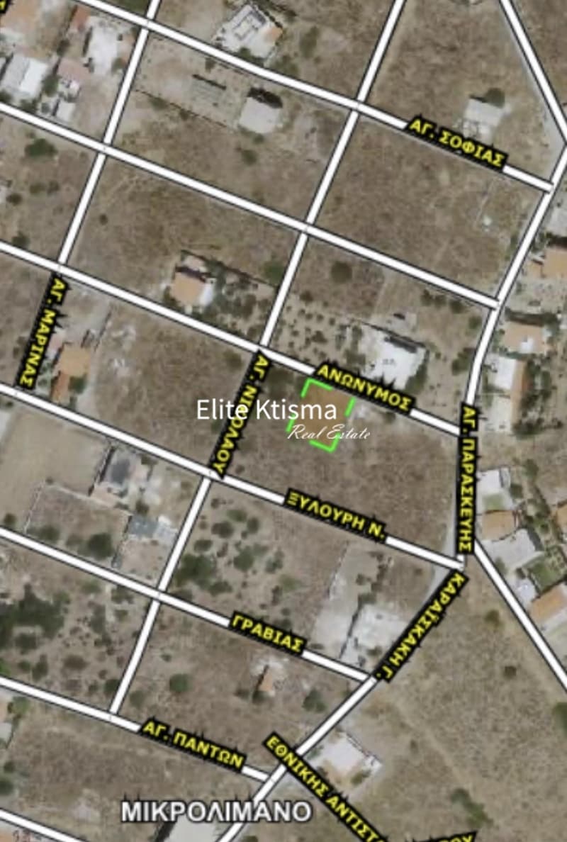 Αγροτεμάχιο στην Μικρολίμανο, Λαύριο — Φωτογραφία 2 από 2