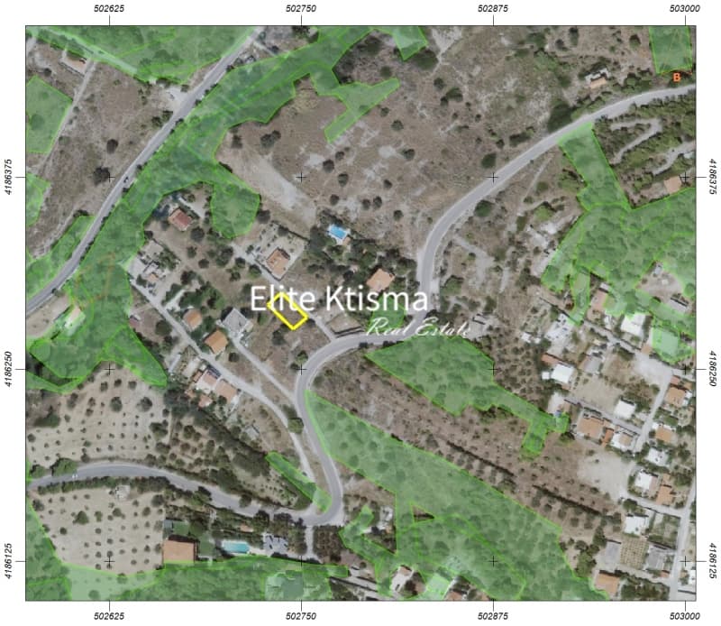 Αγροτεμάχιο στην Ρουντζέρι Λεμπρού, Κερατέα — Φωτογραφία 3 από 3