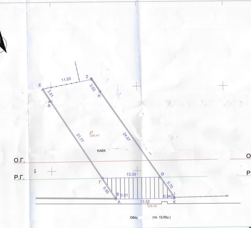 Building Plot in Paradeisos, Agia Paraskevi