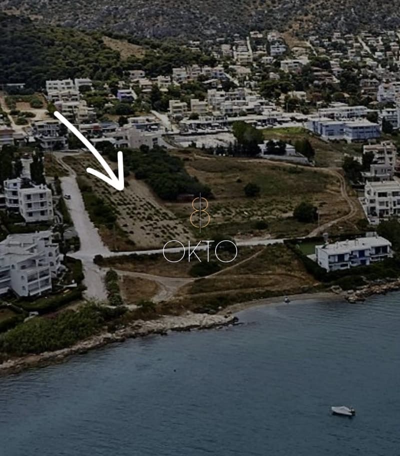 Building Plot in Porto Rafti, Vravrona — Photo 1 of 2