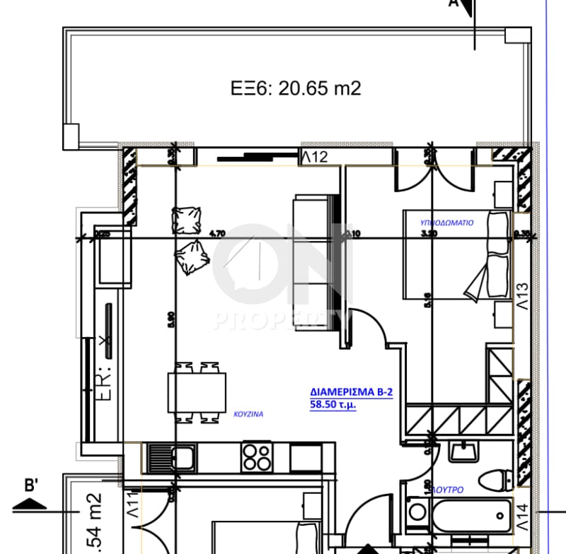 Apartment in Ano Cholargos, Cholargos — Photo 3 of 5