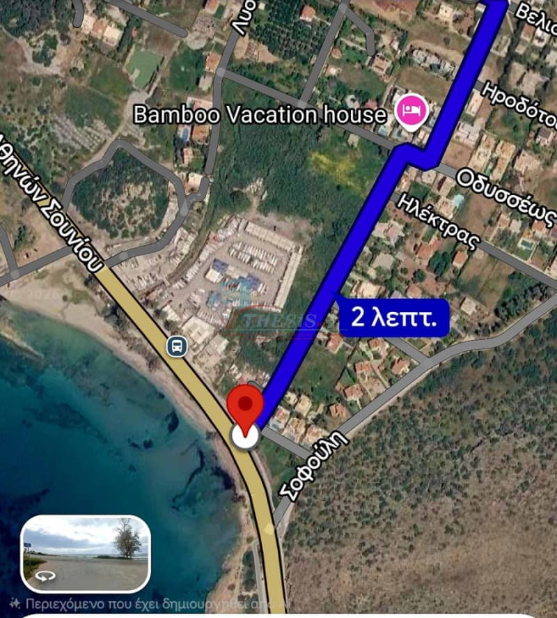 Οικόπεδο στην Καλύβια, Καλύβια Θορικού — Φωτογραφία 4 από 7