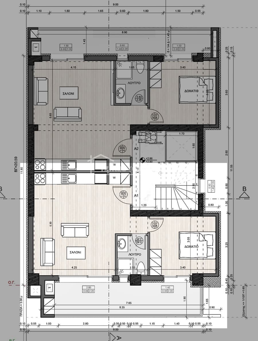 Apartment in Aretsou, Kalamaria — Photo 18 of 18