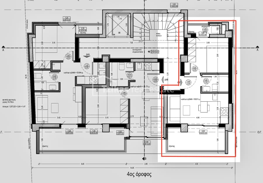 Apartment in Center, Kalamaria — Photo 14 of 21