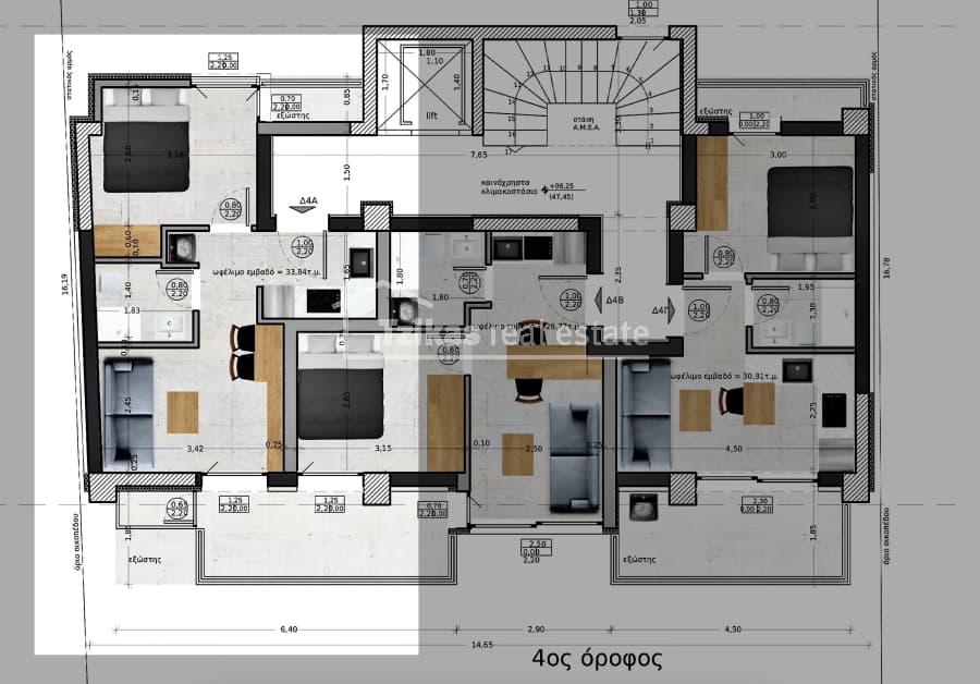 Apartment in Center, Kalamaria — Photo 5 of 22