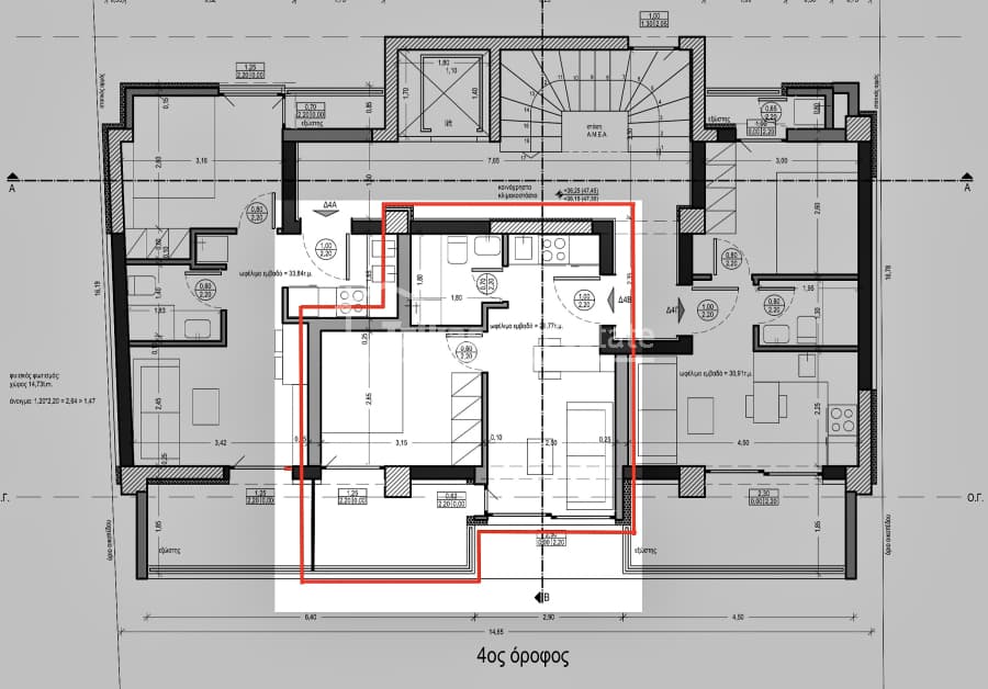Apartment in Center, Kalamaria — Photo 14 of 20