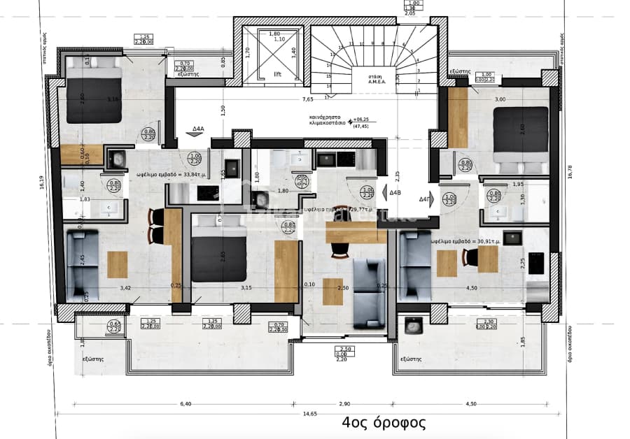 Apartment in Center, Kalamaria — Photo 5 of 20