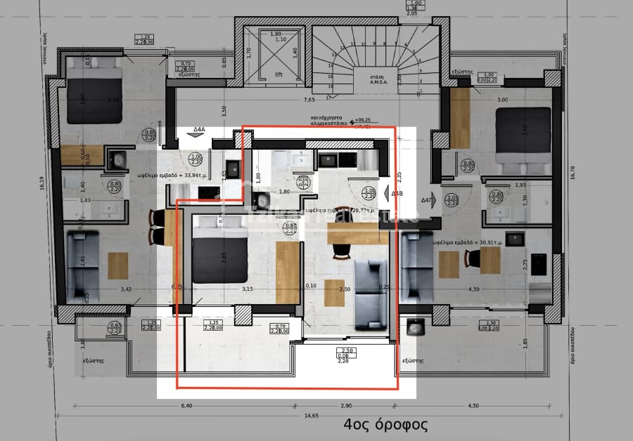 Apartment in Center, Kalamaria — Photo 1 of 20