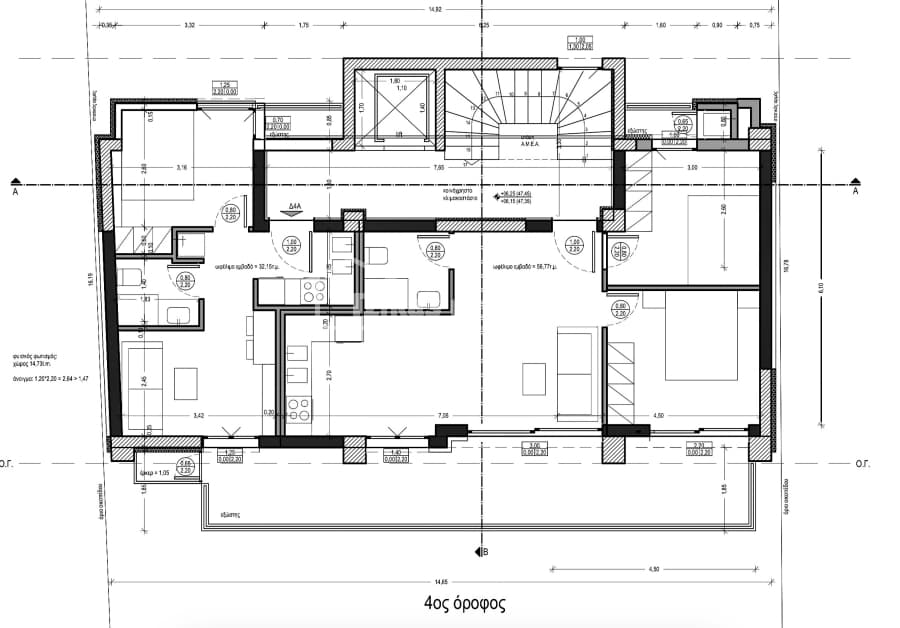 Apartment in Center, Kalamaria — Photo 6 of 15