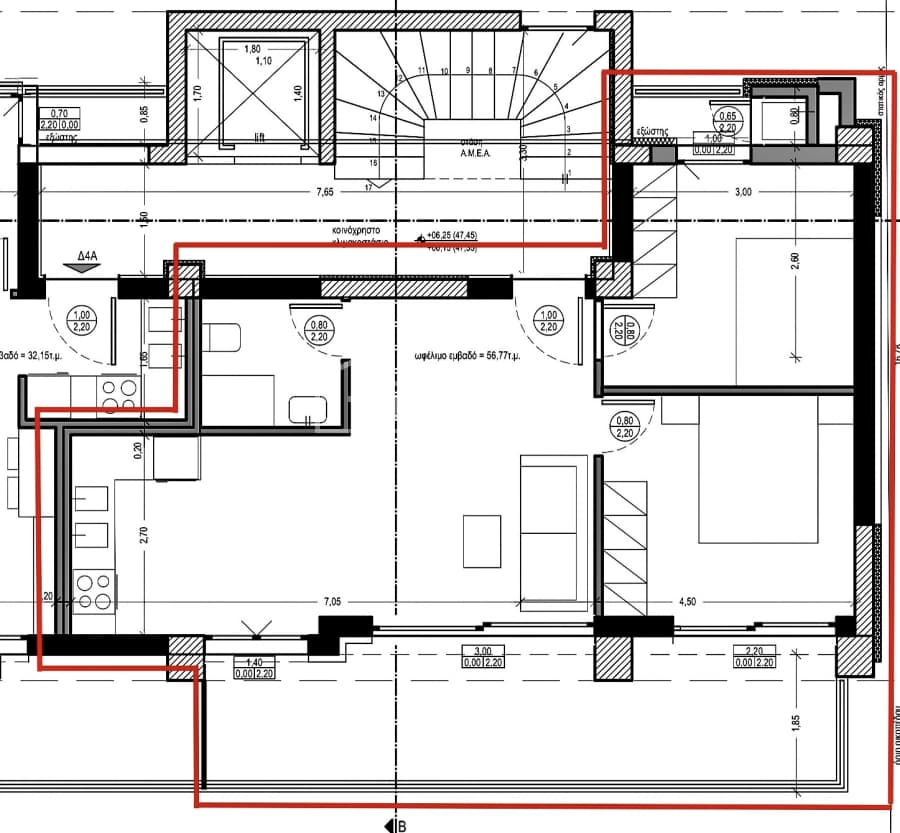 Apartment in Center, Kalamaria — Photo 3 of 15