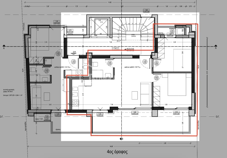 Apartment in Center, Kalamaria — Photo 4 of 15