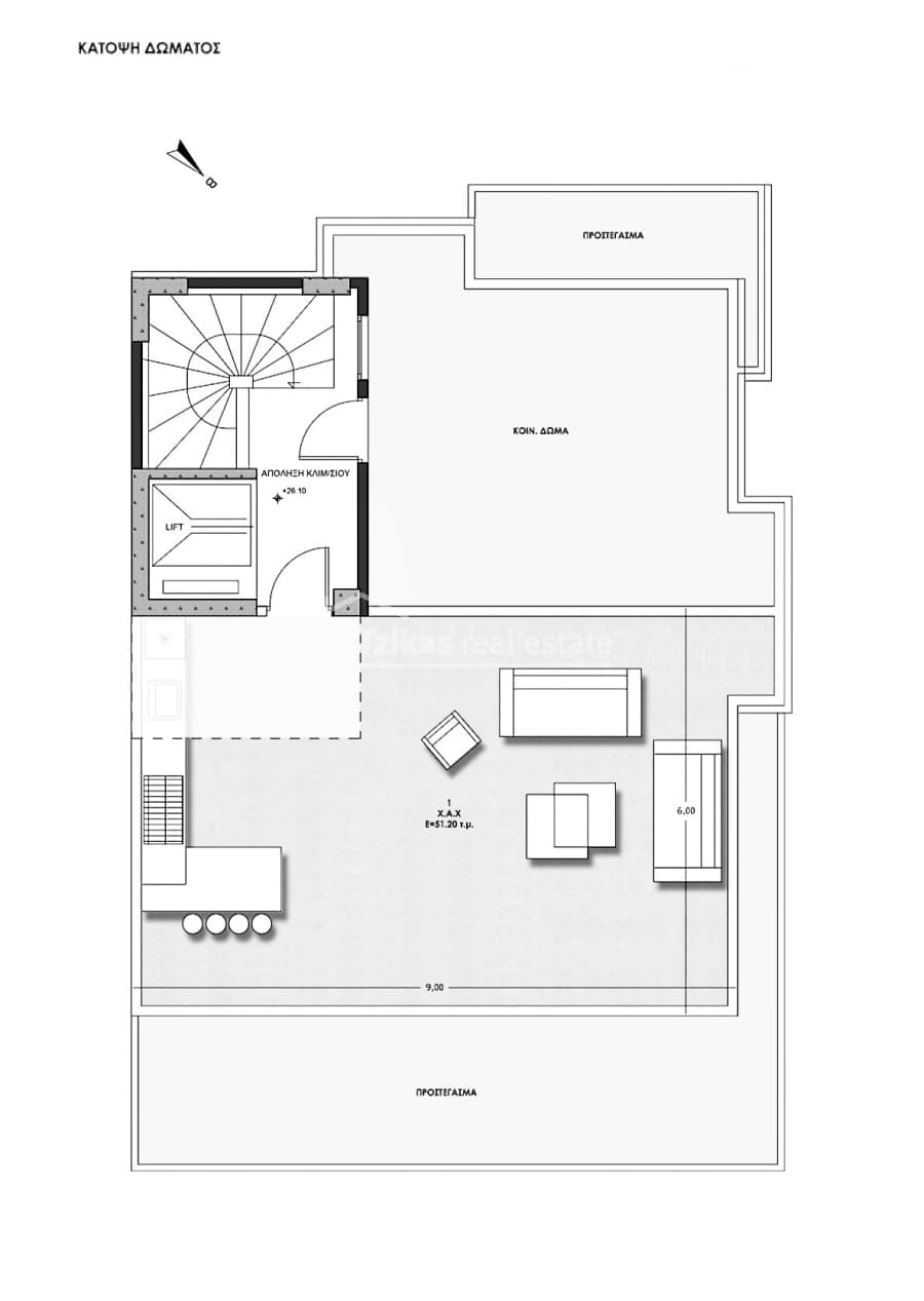 Apartment in Karampournaki, Kalamaria — Photo 4 of 8