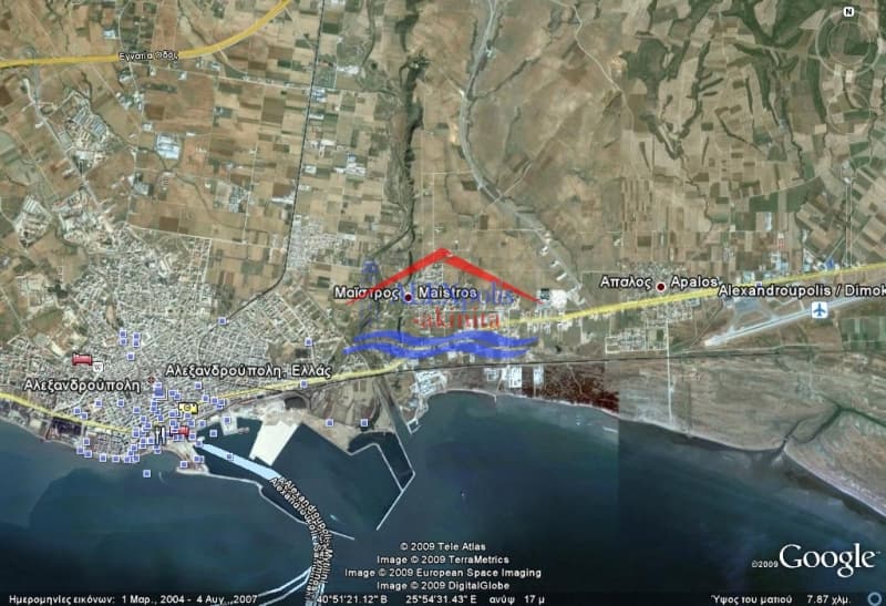 Αγροτεμάχιο στην Μαϊστρος, Αλεξανδρούπολη — Φωτογραφία 1 από 3