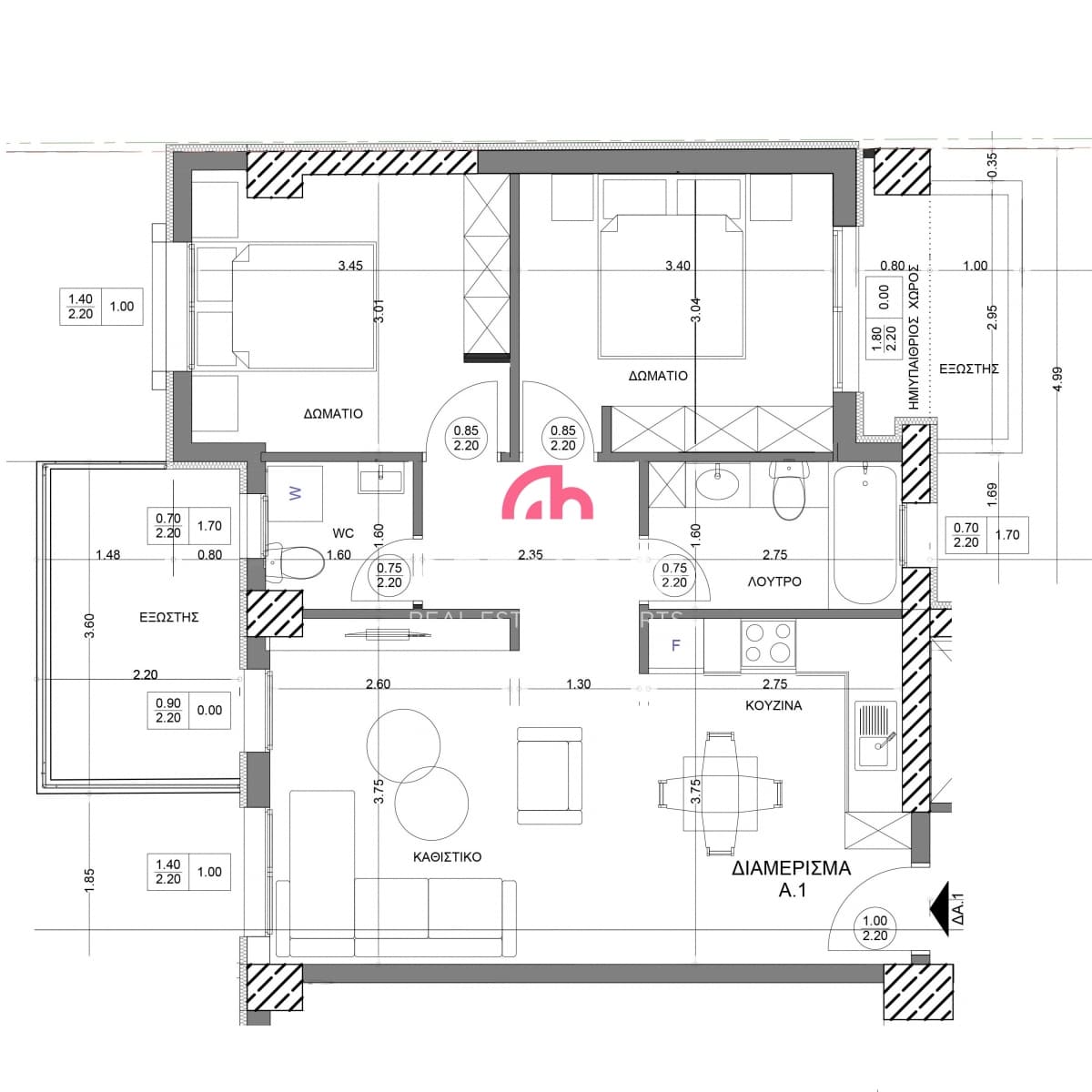 Apartment in Nikopoli, Stavroupoli — Photo 13 of 13