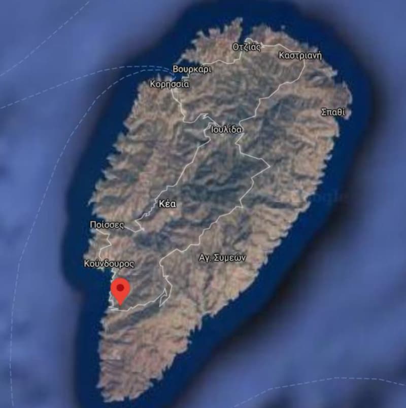 Αγροτεμάχιο στην Καμπί, Κέα — Φωτογραφία 5 από 5