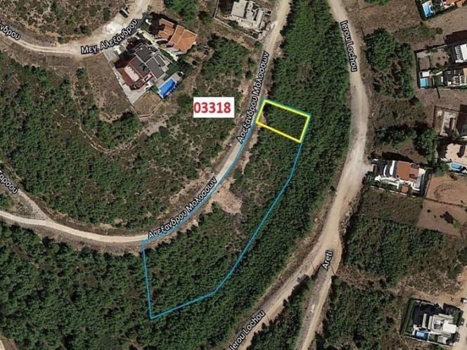 Οικόπεδο στην Νταού Πεντέλη, Πικέρμι — Φωτογραφία 4 από 5