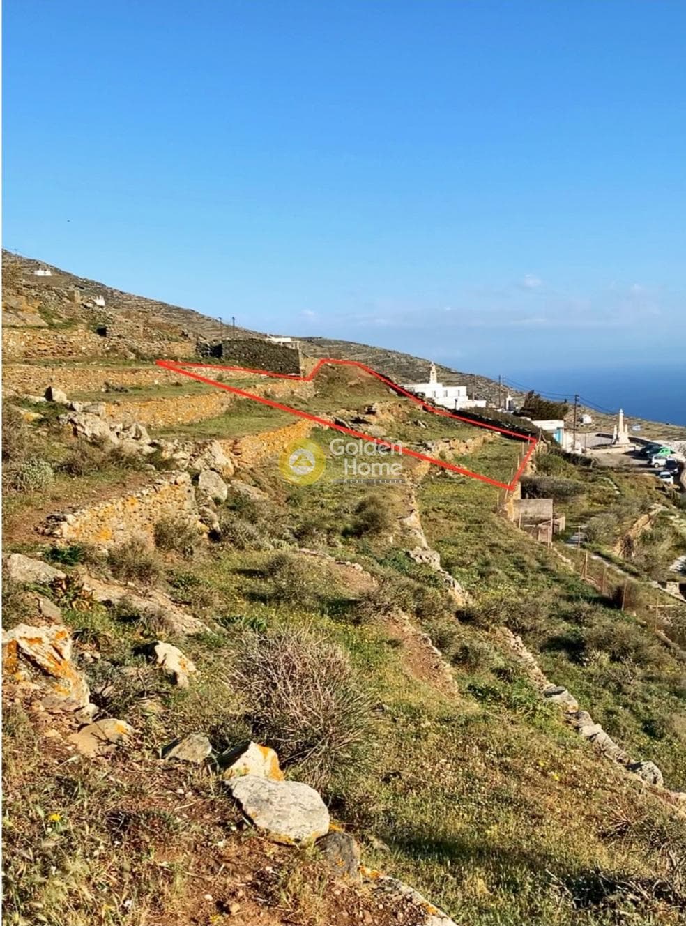 Building Plot in Ysternia, Tinos — Photo 3 of 7