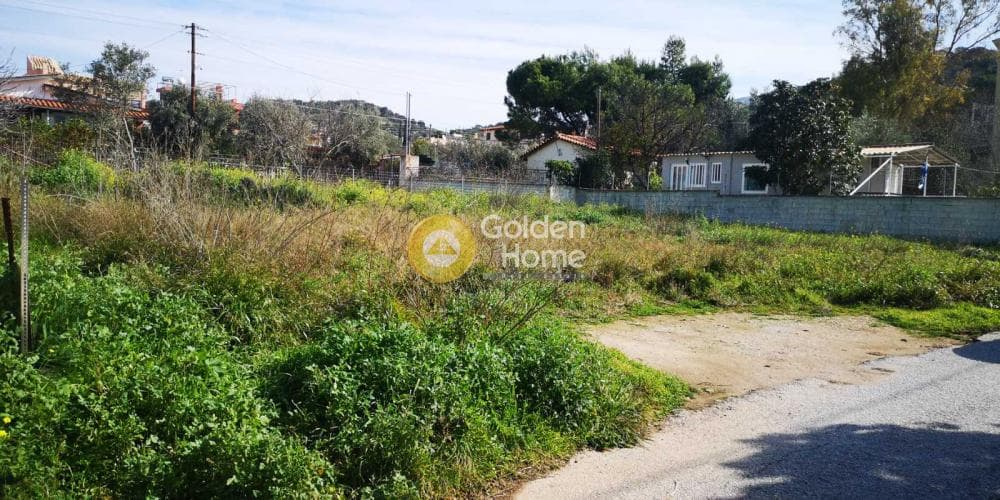 Building Plot in Galazia akti, Kalivia Thorikou — Photo 1 of 3