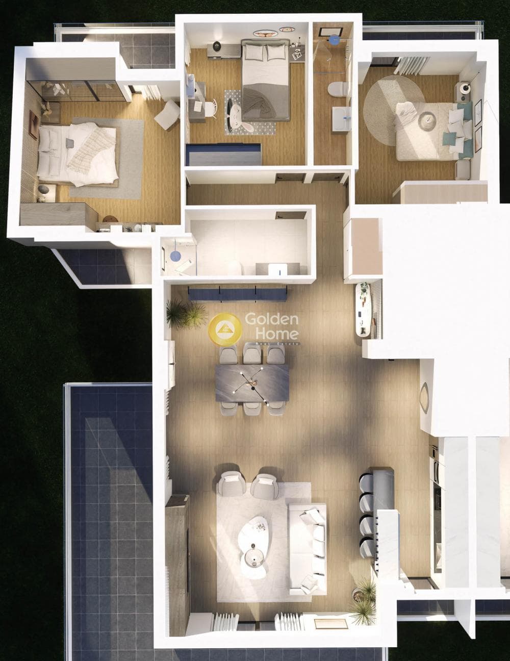 Apartment in Ampelakia, Alimos — Photo 24 of 26
