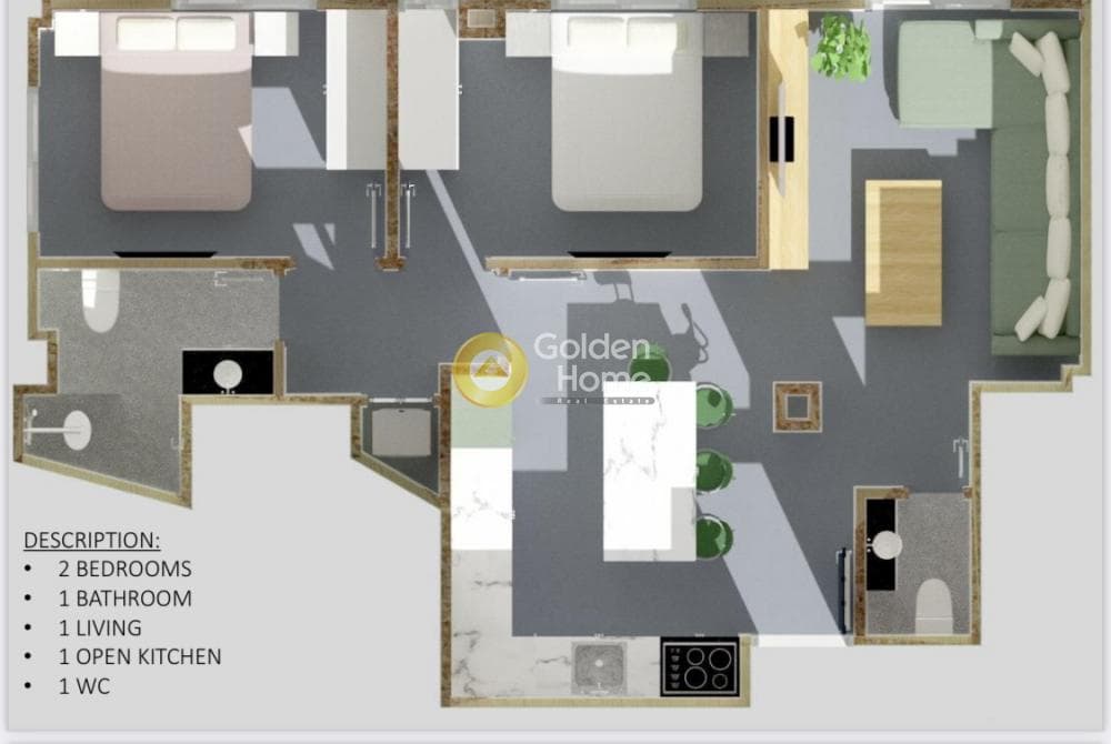 Apartment in Center, Neos Kosmos — Photo 1 of 25