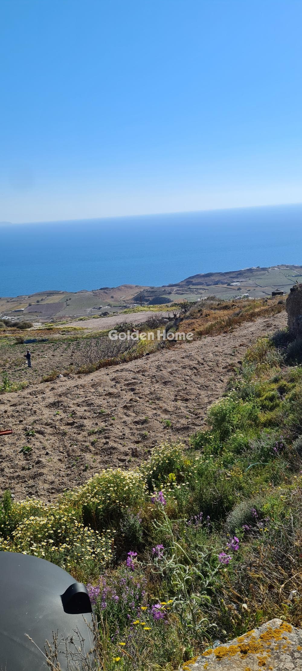Αγροτεμάχιο στην Θήρα, Σαντορίνη — Φωτογραφία 1 από 5
