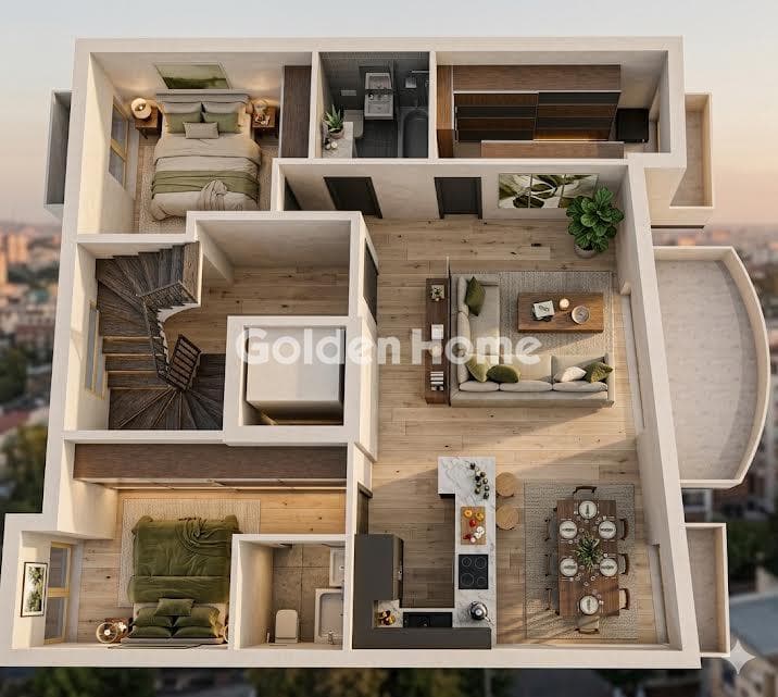Apartment in Lofos Sikelias, Neos Kosmos — Photo 2 of 4