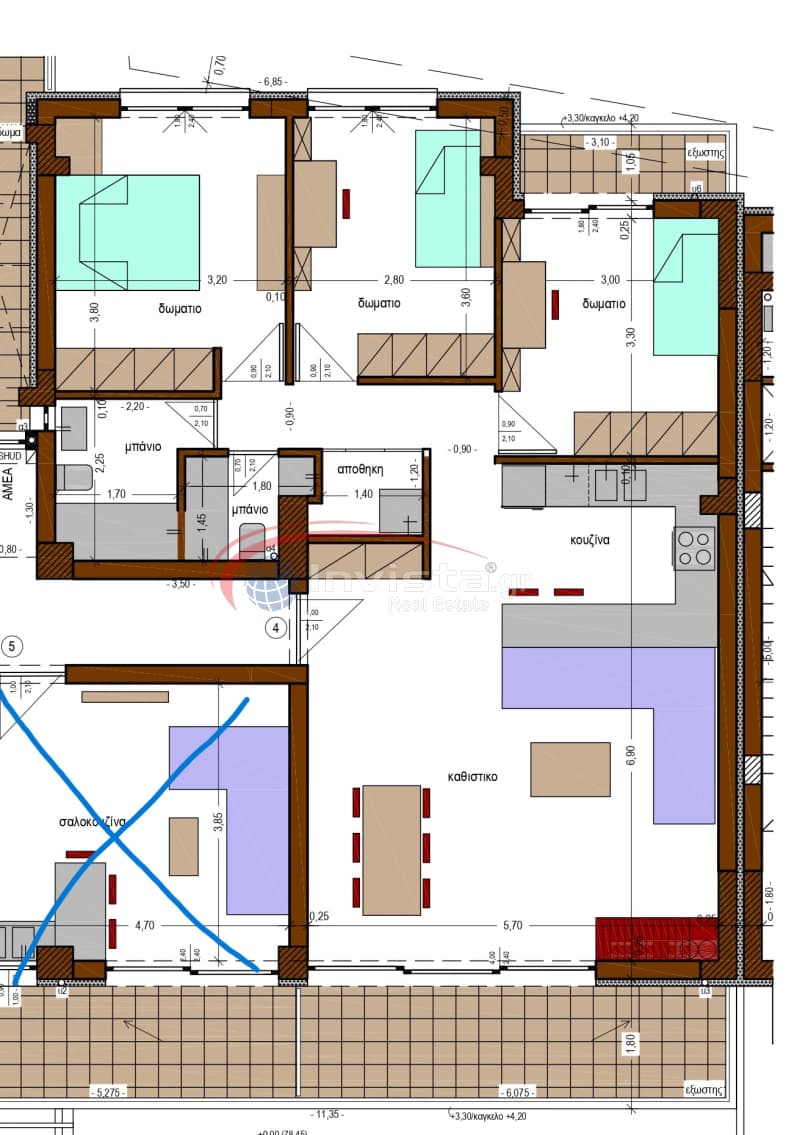 Apartment in Center, Thermi — Photo 13 of 13