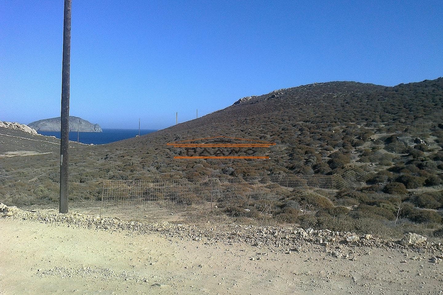 Οικόπεδο στην Άγιος Σώστης, Σέριφος — Φωτογραφία 2 από 4