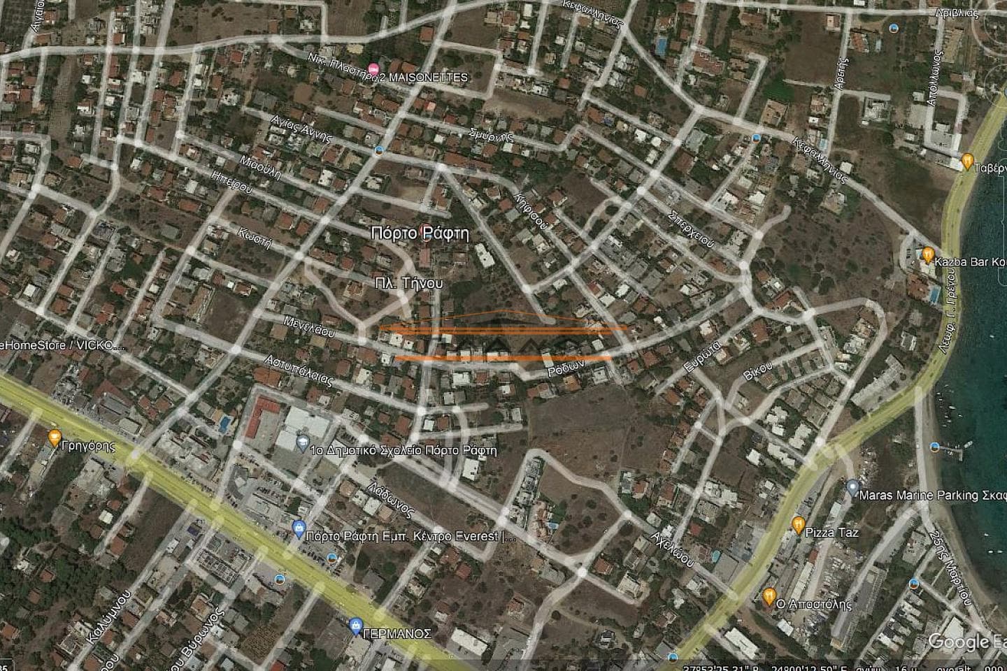 Οικόπεδο στην Κέντρο, Μαρκόπουλο