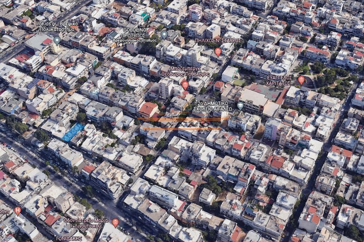 Χώρος Στάθμευσης στην Κάτω Αιγάλεω - Εσταυρωμένου, Αιγάλεω — Φωτογραφία 1 από 2