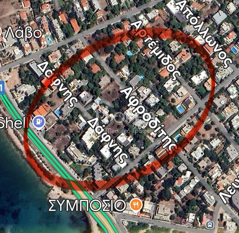 Οικόπεδο στην Σαρωνίδα, Σαρωνίδα — Φωτογραφία 1 από 2