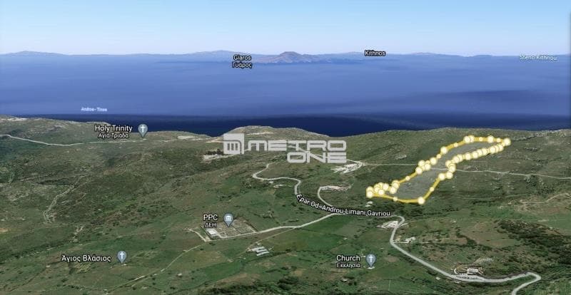 Parcel in Pitrofos, Andros — Photo 2 of 5