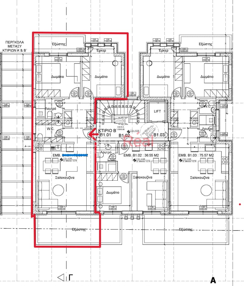 Apartment in Center, Thermi — Photo 2 of 5