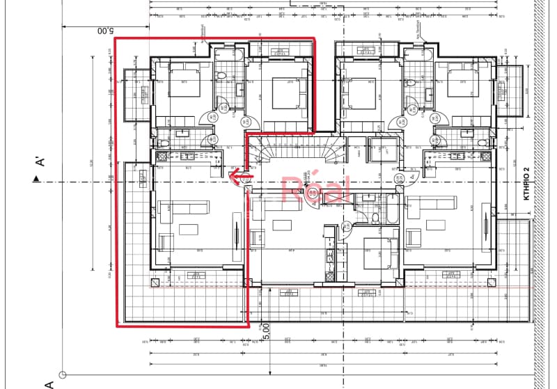 Apartment in Center, Thermi — Photo 7 of 9