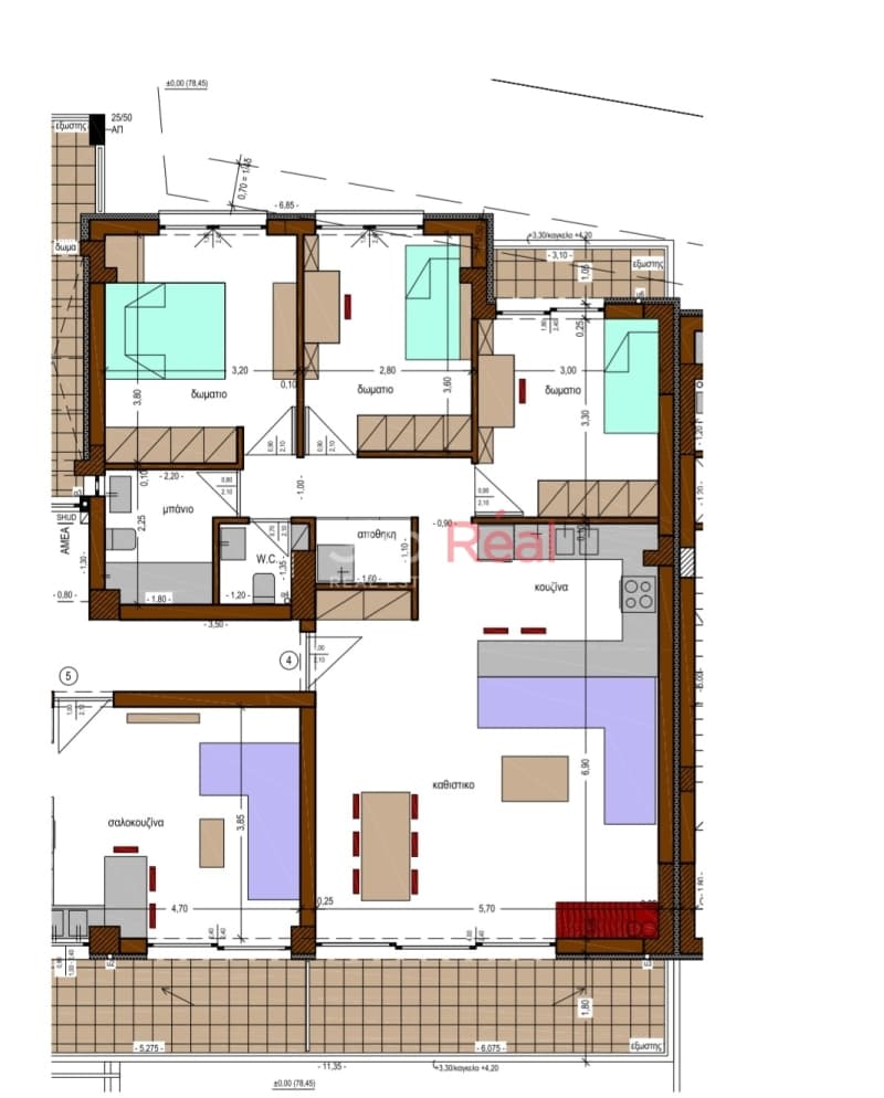 Apartment in Center, Thermi — Photo 6 of 25
